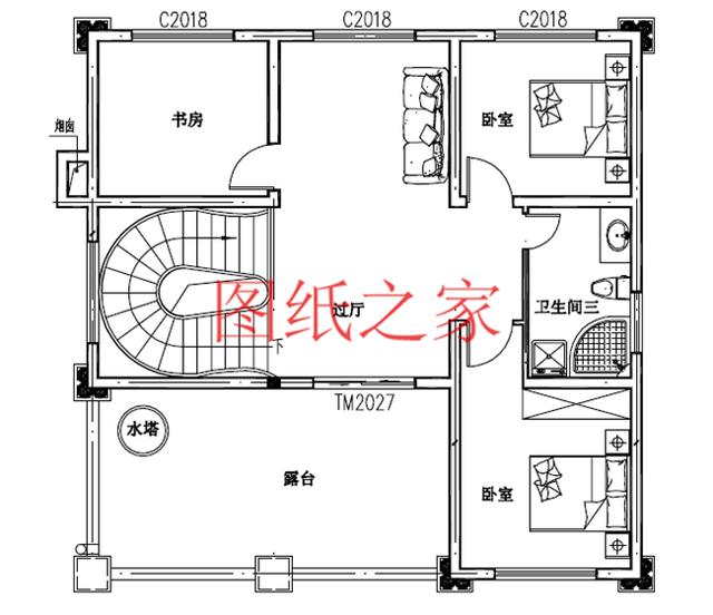 6套農村三層別墅，占地110平方米左右，20萬就能建好，這樣的別墅你喜歡嗎？