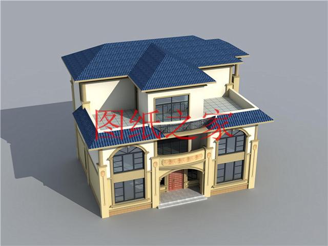 簡約接地氣的三層別墅設計圖，占地150平卻有6、7個臥室，住起來絕對舒適寬敞！