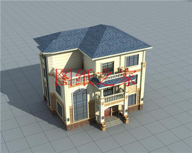 簡約接地氣的三層別墅設計圖，占地150平卻有6、7個臥室，住起來絕對舒適寬敞！