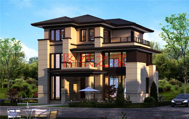 推薦2套農村三層別墅設計圖，多個臥室非常實用，造價不高卻實用，全家人都喜歡！