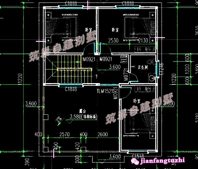 推薦兩款農村平屋頂自建房，簡單實用，造價也不高，帶CAD全套施工圖