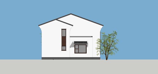 15.3米X11.5米二層新中式別墅設(shè)計圖，帶活動室和健身房，造價40萬，在家也能運動！