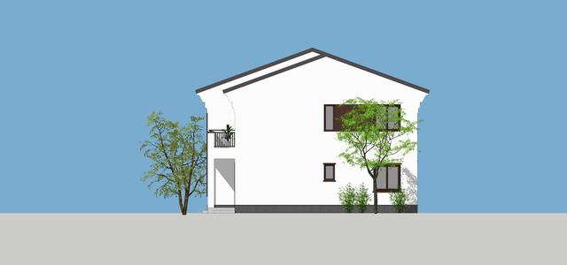 15.3米X11.5米二層新中式別墅設(shè)計圖，帶活動室和健身房，造價40萬，在家也能運動！