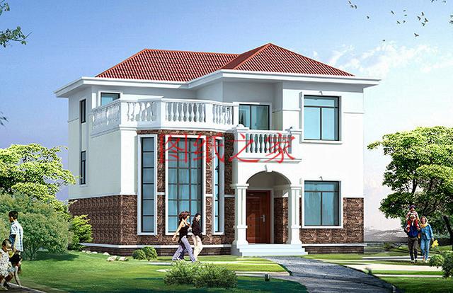 分享4套農村二層別墅，占地120平方米左右，造價不到20萬，經濟又實用！