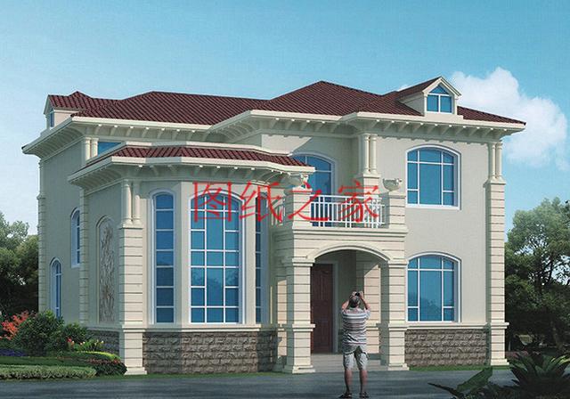 分享4套農村二層別墅，占地120平方米左右，造價不到20萬，經濟又實用！