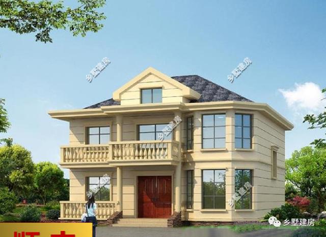 推薦兩款12X11米二層農村自建房，不僅造價經濟還顏值逆天，誰建誰知道！