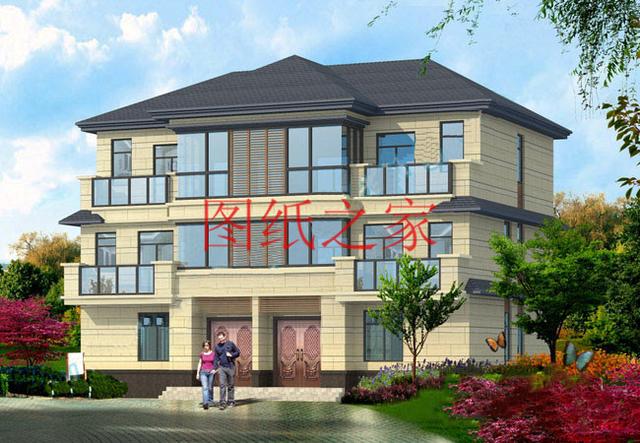 宅基地面積有限可以建雙拼別墅，每戶造價不到30萬，經濟又實用，父母也可以跟著享福！