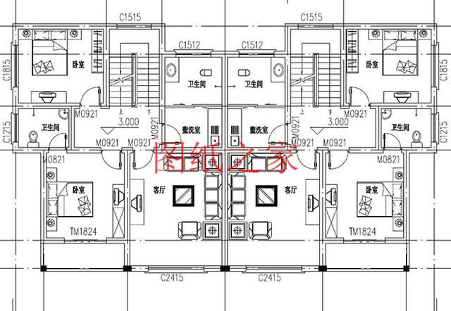 宅基地面積有限可以建雙拼別墅，每戶造價不到30萬，經濟又實用，父母也可以跟著享福！