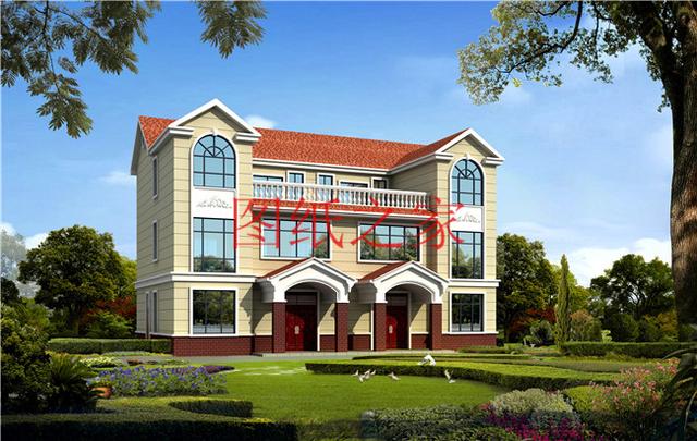 宅基地面積有限可以建雙拼別墅，每戶造價不到30萬，經濟又實用，父母也可以跟著享福！