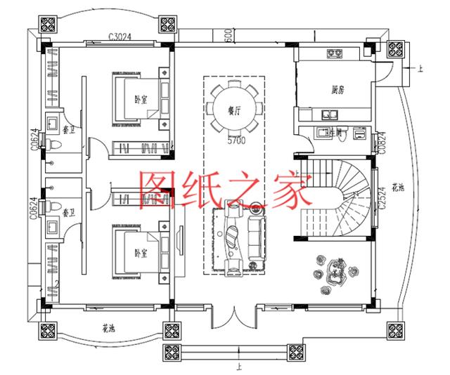 推薦2套三層別墅，豪華大氣、非同凡響，周?chē)従佣剂w慕！
