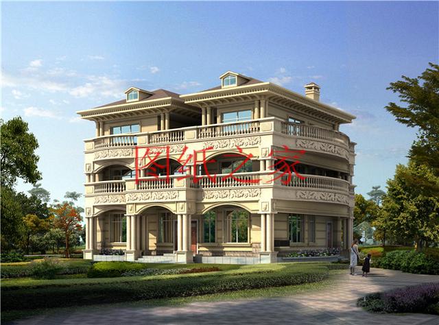 推薦2套三層別墅，豪華大氣、非同凡響，周?chē)従佣剂w慕！