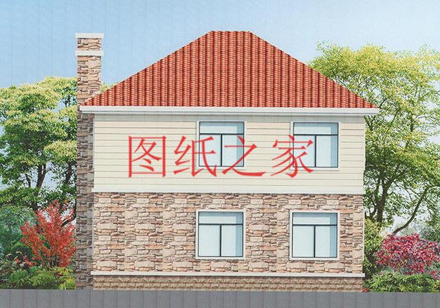 推薦4套小戶型二層別墅，占地100平米，經濟實用造價低，值得收藏！