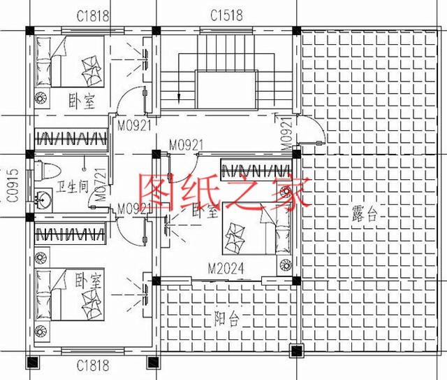 推薦4套小戶型二層別墅，占地100平米，經濟實用造價低，值得收藏！