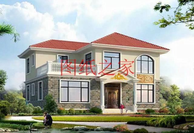 二層農村別墅，占地140平米卻有5個臥室，全家人都能住得下，快來看看吧！