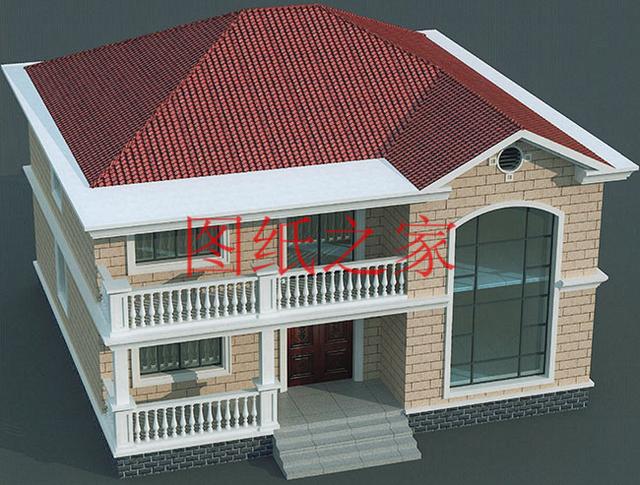 二層農村別墅，占地140平米卻有5個臥室，全家人都能住得下，快來看看吧！