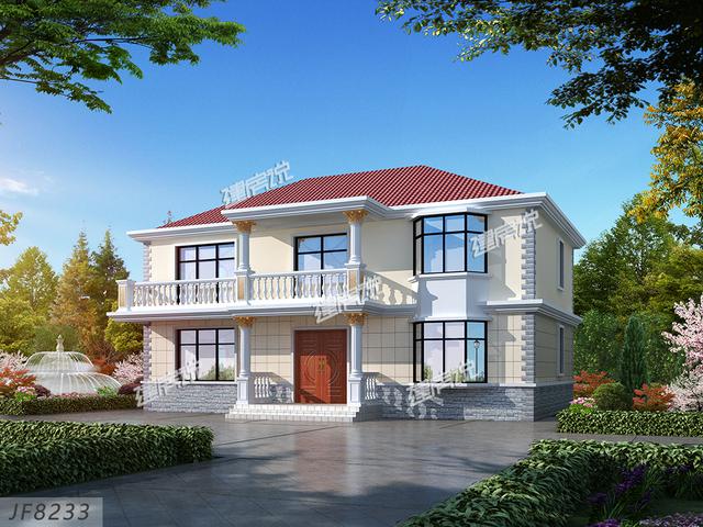 三棟農(nóng)村二層別墅設(shè)計(jì)圖，精致漂亮，實(shí)用，見過的人都說好，好戶型錯(cuò)過可惜了