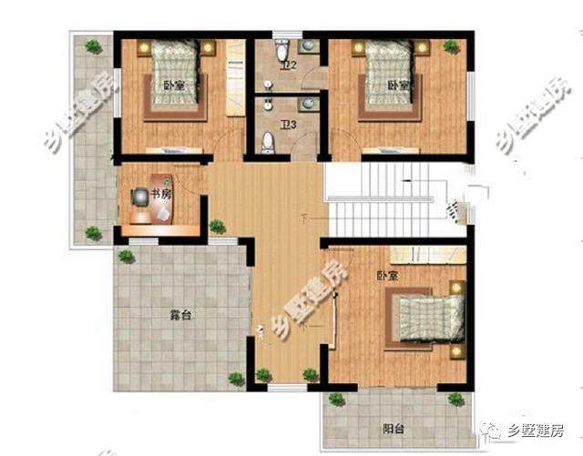 2款11X12米農(nóng)村自建房，精美別致，第二款只要20萬！