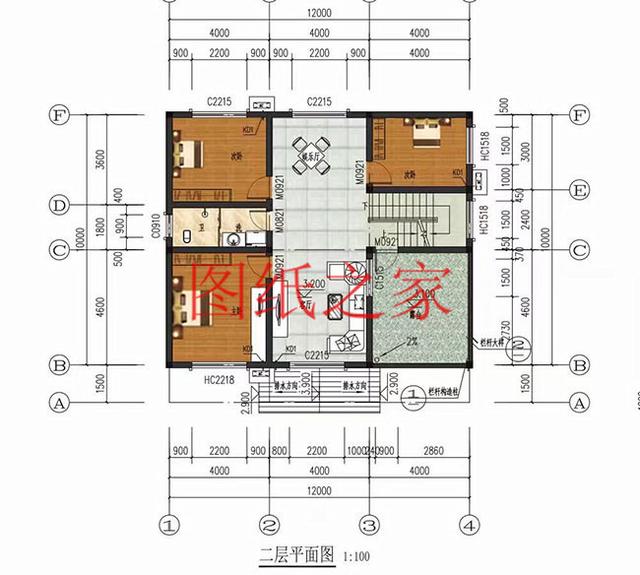占地120平的5款經(jīng)典別墅設(shè)計(jì)圖，戶型布置方便實(shí)用，大家都喜歡。