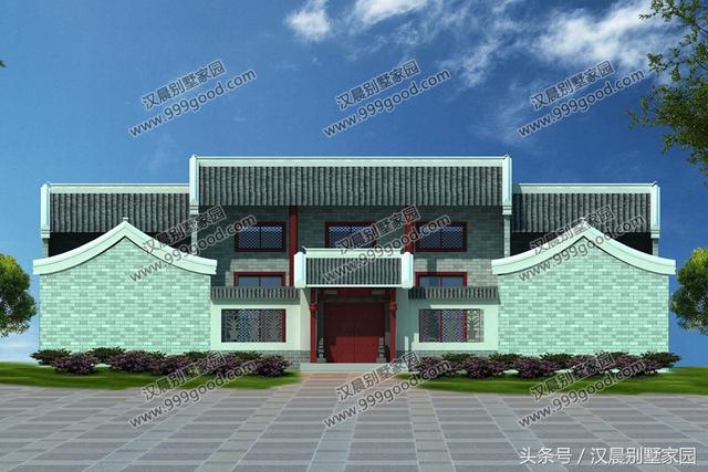 3款造價(jià)成本低、居住舒適的一層三合院別墅設(shè)計(jì)圖，放到朋友圈絕對(duì)有面子！