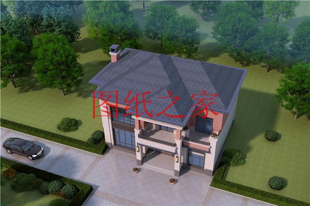 占地160平方米左右的農村二層自建房，精致美觀又實用，年輕人也喜歡！