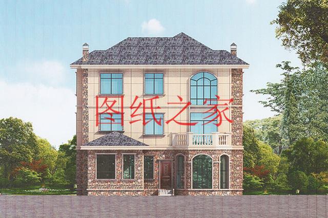 大戶型的農村三層別墅，經典設計永不過時，滿足你一輩子的需求！