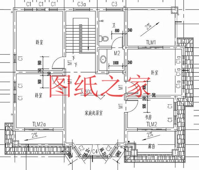 新穎別致的二層農村別墅，占地130平米，蓋起來絕對有面子！