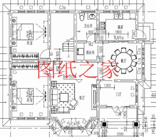 新穎別致的二層農村別墅，占地130平米，蓋起來絕對有面子！