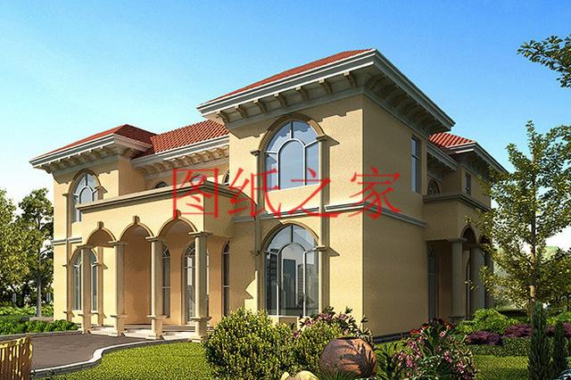 大宅基地就要蓋大房子，豪華氣派二層別墅，在村里倍兒有面子！