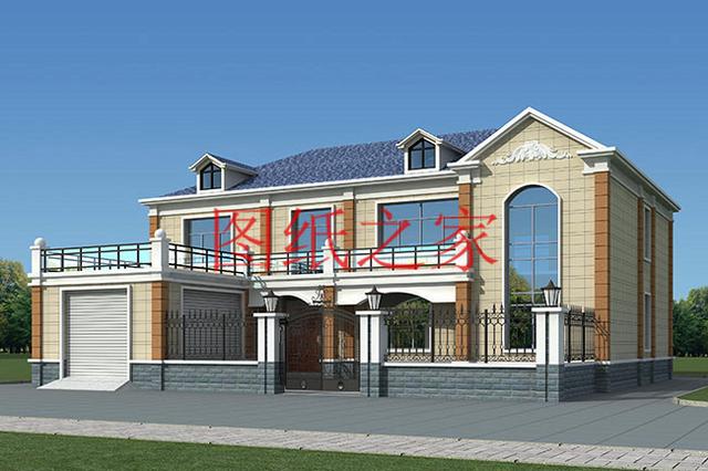 大宅基地就要蓋大房子，豪華氣派二層別墅，在村里倍兒有面子！