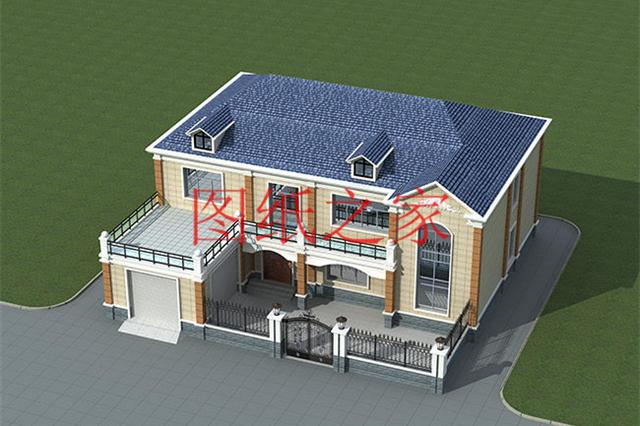 大宅基地就要蓋大房子，豪華氣派二層別墅，在村里倍兒有面子！
