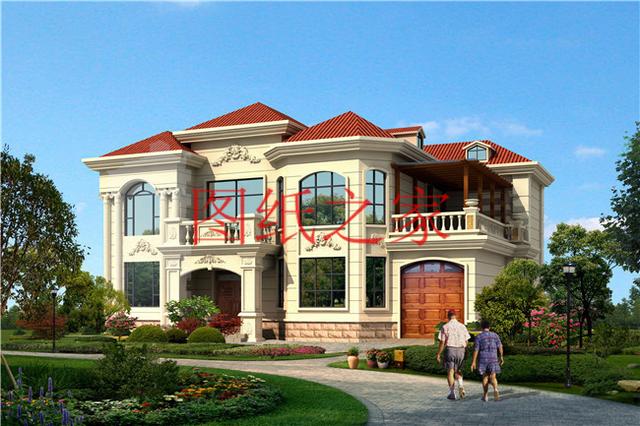 大宅基地就要蓋大房子，豪華氣派二層別墅，在村里倍兒有面子！