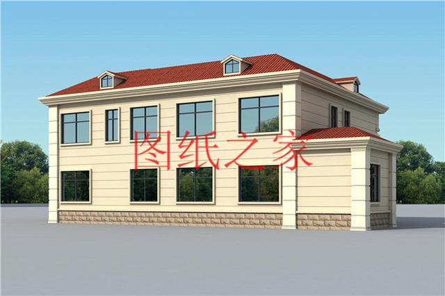 大宅基地就要蓋大房子，豪華氣派二層別墅，在村里倍兒有面子！