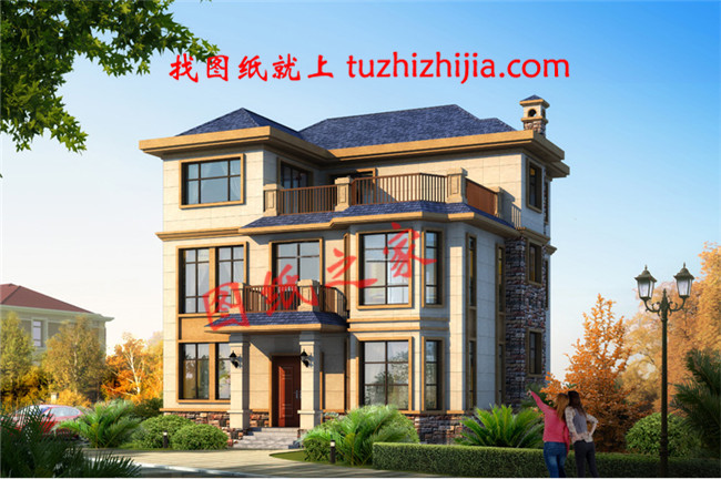 最新農(nóng)村20萬元二層半別墅設(shè)計(jì)圖,占地僅110多平