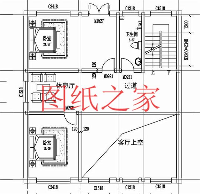 3套120平米的三層別墅，外觀美觀大氣、布局簡單實用，建成之后肯定有面子。
