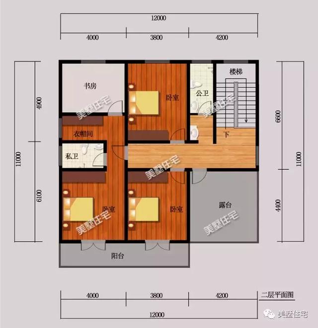 5款農村二層別墅設計圖，內部布局合理舒適，而且外觀時尚美觀，回家建一棟很不錯。