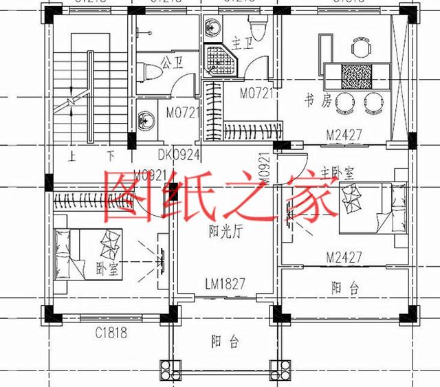 三層農(nóng)村自建房，結(jié)構(gòu)簡(jiǎn)單，造價(jià)低，拿到圖紙就能施工！