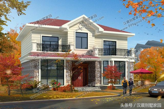 推薦5款開間基本都是12米的農(nóng)村別墅設(shè)計圖，不僅外觀美，而且40萬就能建起！