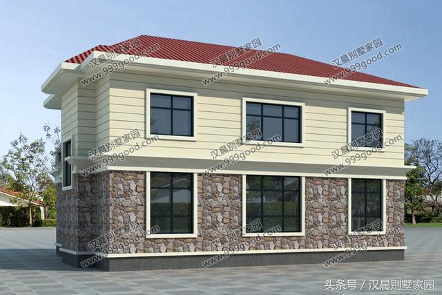 推薦5款開間基本都是12米的農(nóng)村別墅設(shè)計圖，不僅外觀美，而且40萬就能建起！