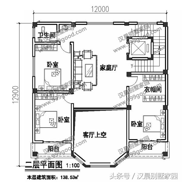 推薦5款開間基本都是12米的農(nóng)村別墅設(shè)計圖，不僅外觀美，而且40萬就能建起！