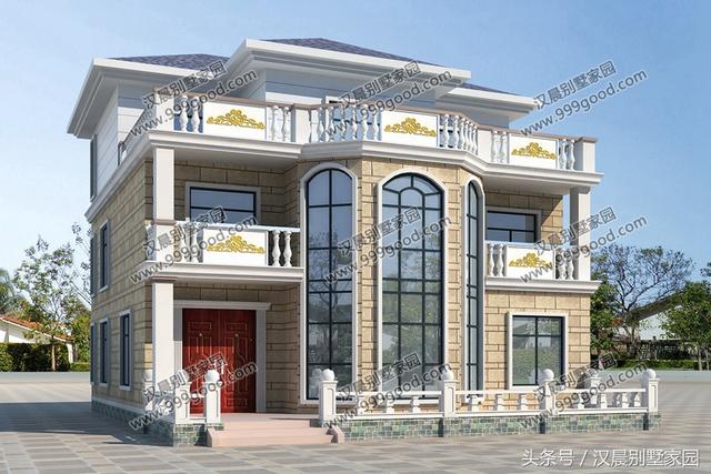 推薦5款開間基本都是12米的農(nóng)村別墅設(shè)計圖，不僅外觀美，而且40萬就能建起！