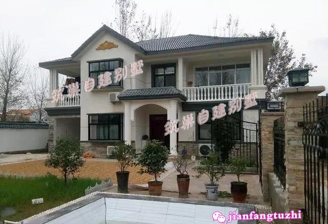 實拍14x11米二層農村自建房，戶型簡潔實用，室內布局合理緊湊，非常適合農村建房。