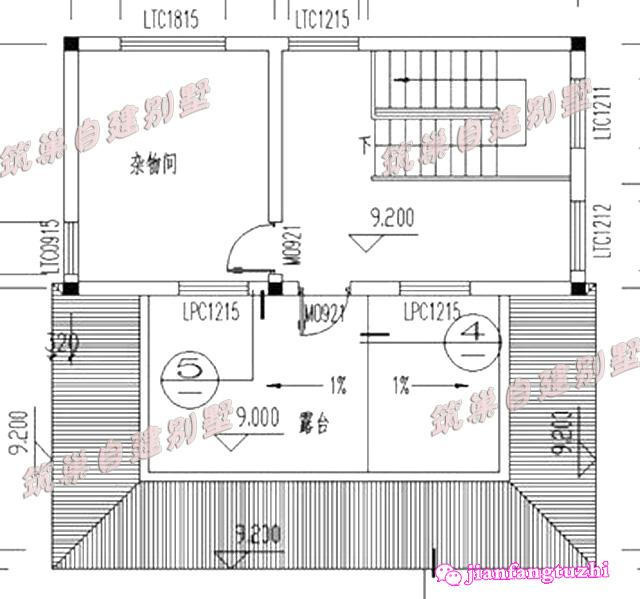 兩套占地100平以內的農村自建房，戶型1屬于中式風格，戶型2是流行的歐式風格，一起來看看。