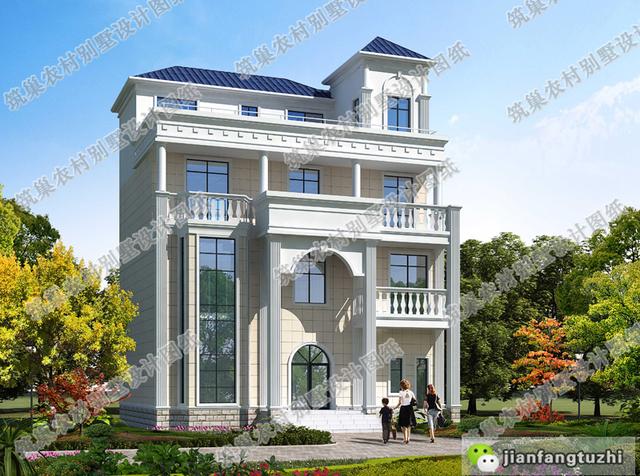 兩套占地100平以內的農村自建房，戶型1屬于中式風格，戶型2是流行的歐式風格，一起來看看。