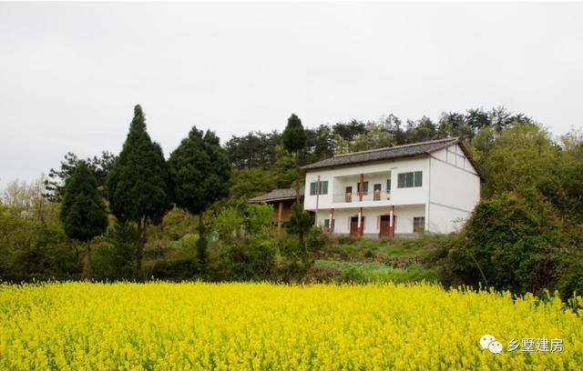 下半年新款三層農村自建房，方便實用，臥室多，農村蓋房就選它！