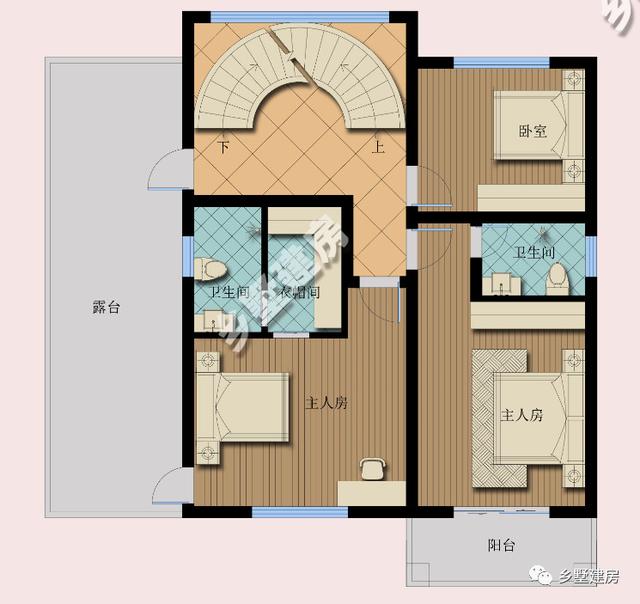 下半年新款三層農村自建房，方便實用，臥室多，農村蓋房就選它！