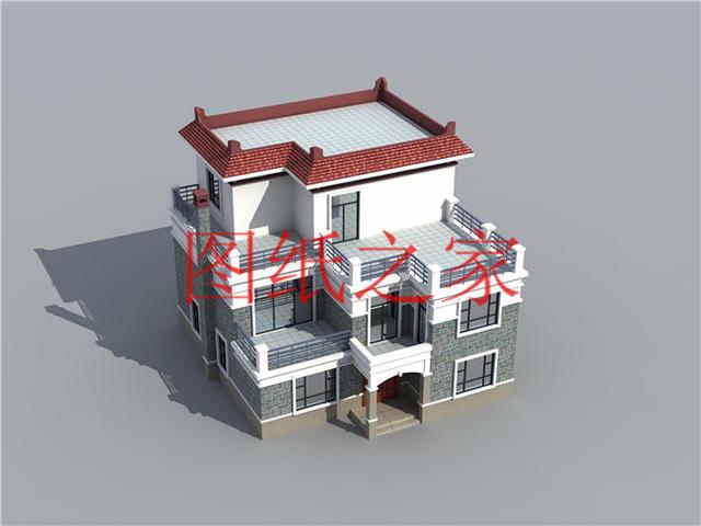 2款占地160平的農(nóng)村三層別墅設(shè)計(jì)圖，造價(jià)只要30萬(wàn)，一起來(lái)看看吧！