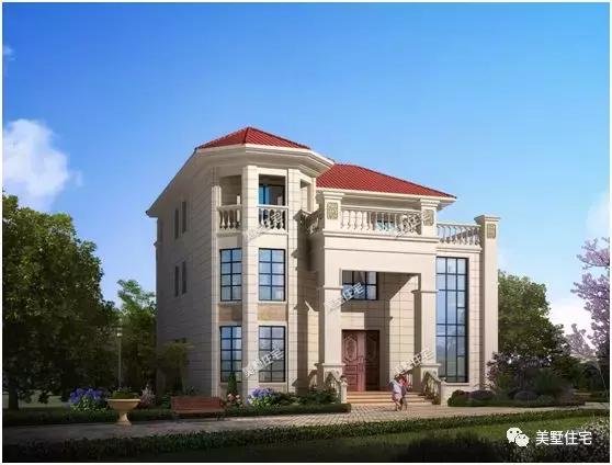 三款受人歡迎的農村三層別墅設計圖，外觀精美布局實用，回鄉建一棟倍兒有面子。