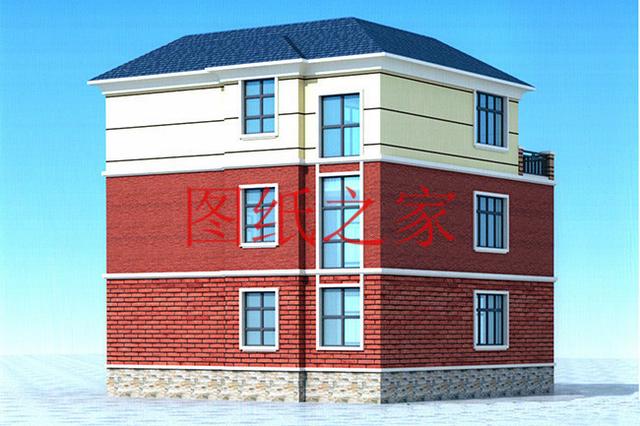 3款占地110平方米多臥室設計的別墅設計圖，人口再多也住的下！