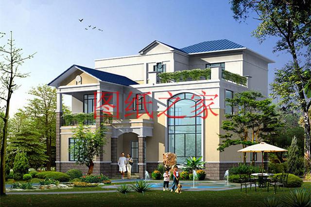 分享4套三層新農村自建房，180平多臥室，建成之后肯定給你長臉！