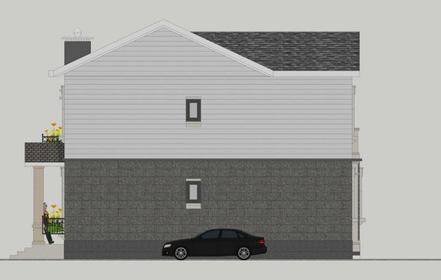 14.8x11.6米二層農(nóng)村別墅設(shè)計圖，經(jīng)濟實用，造價31萬